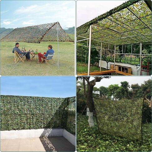 PELLOR Camo Netting, Camouflage Net, Military Party Decorations, Camo Tarp with Wrapped Drawcord, Sunshade, Lightweight Hunting Blinds Netting, Great for Shooting, Car Cover, Decoration, Photograph in Kuwait