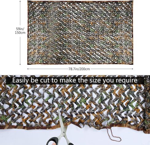 PELLOR Camo Netting, Camouflage Net, Military Party Decorations, Camo Tarp with Wrapped Drawcord, Sunshade, Lightweight Hunting Blinds Netting, Great for Shooting, Car Cover, Decoration, Photograph in Kuwait