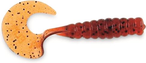 Berkley PowerBait Power Grubs , Pumpkinseed, 3" (15 Count) in Saudi Arabia