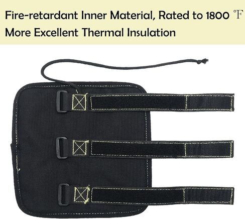 Suppressor Cover Heat Resistant Suppressors Pouch Burn Proof Rifle Silencer Covers Wrap 9 Inch in Saudi Arabia