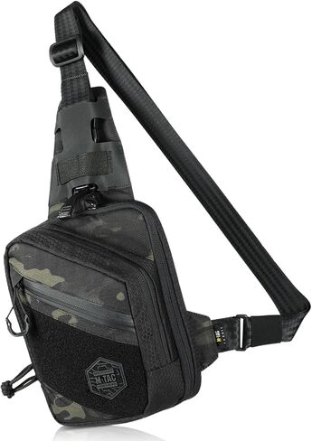 حقيبة M-Tac Elite Sling - حقيبة صدر تكتيكية كروسبودي مخفية تحمل CCW من EDC in Kuwait