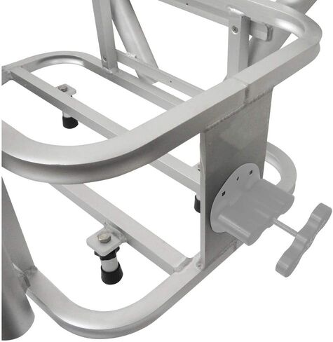 Extreme Max 3005.4257 Aluminum Jet Ski PWC Fishing Rod Rack and Cooler Combo - Compatible with RotoPax Fuel Can Mounts in Saudi Arabia