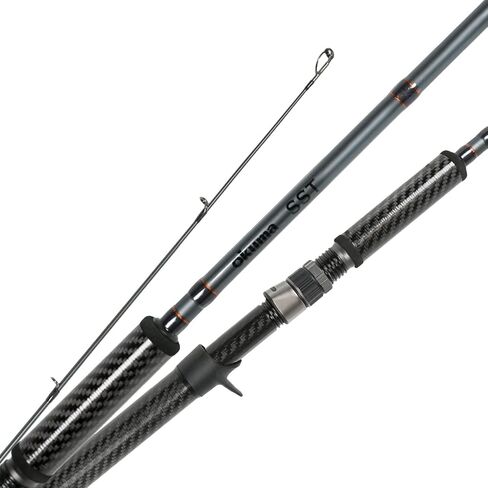 Okuma SST-C-1062M-CGa SST Carbon Grip a Rods,Gray,10'6" M in Saudi Arabia