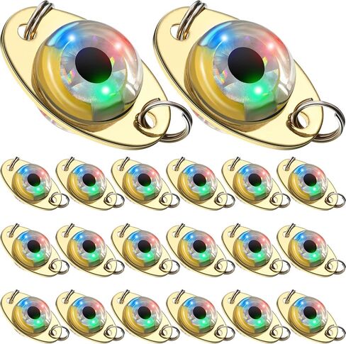 Skylety LED Fishing Lures Lighted Deep Drop Fishing Dodgers Spoons in Saudi Arabia
