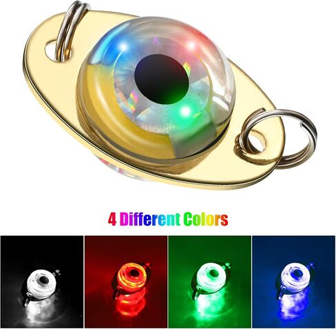 Skylety LED Fishing Lures Lighted Deep Drop Fishing Dodgers Spoons in Saudi Arabia