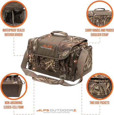 ALPS OutdoorZ Floating Blind Bag - Waterproof Hunting Backpacks for Men, with Non-Absorbing Foam, Interior Divider, Choke Tube Sleeves & Padded Carry Handle in Saudi Arabia