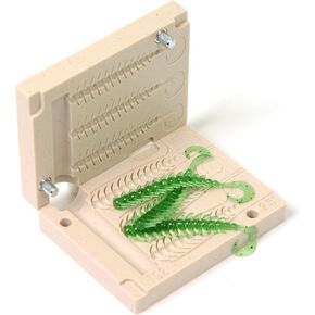 FatFish T02-3C Bait Mold Soft Plastiс Lure Making Injection Mold for Do-It Fishing Lures 2.5" in Kuwait