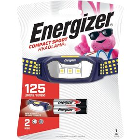 Energizer LED Headlamp Flashlight, Super Bright, Compact Sport Head Lamp, Perfect Running Headlamp,Batteries Included