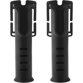 TEENGSE Waist Belt Fishing Rod Holder, Black Belt Rod Holder, Nylon Portable Pole Inserter, Lightweight and Durable in Kuwait