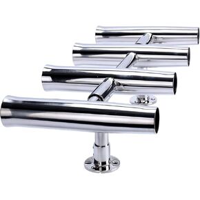 4 Tube Adjustable Stainless Rocket Launcher Rod Holders , Can Be Rotated 360 Deg in Kuwait