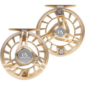 Maxcatch AVID PRO Fly Fishing Reel with CNC-machined Aluminum Body Super Large Arbor Design-3/5, 5/7, 7/9, 9/11 Weights in Kuwait