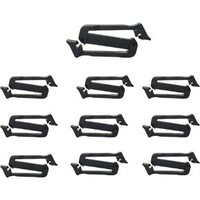 مشبك ربط ماجيك اند شيل منسوج 10 قطع 2.5 سم مولي منسوج مشبك مشبك مشبك على الظهر in Kuwait