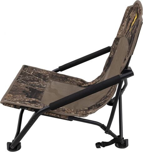 Browning Strutter Camo Turkey Hunting Chair with Foldable Low Profile Compact Design, Durable Steel Frame, and Padded Shoulder Carry Strap and Carry Bag in Kuwait