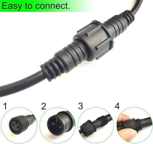 انكي طُعم سمك كرابي 12 فولت 100 واط 6000 لومن IP68 مصباح LED لجذب الاسماك الغاطسة ضوء الصيد تحت الماء الليلي مع سلك طاقة طويل للغاية 24.6 قدم in Kuwait