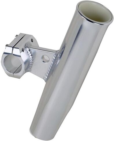 CE Smith Aluminum Clamp-On Rod Holder - Fits 1 1/4" - 1.66" OD - Silver in Saudi Arabia