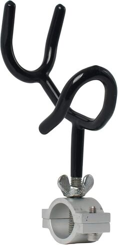 NovelBee 8pcs of 25 Degree Sure Grip Steel Fishing Rod Holder for Rails 1-1/6" to 1-1/4",Wire Form Rod Holder for Boat Rod Racks in Saudi Arabia