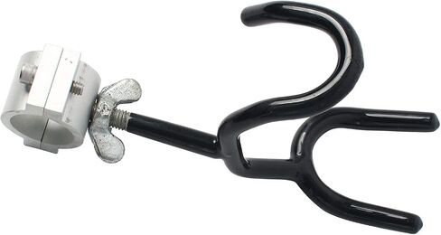 NovelBee 8pcs of 25 Degree Sure Grip Steel Fishing Rod Holder for Rails 1-1/6" to 1-1/4",Wire Form Rod Holder for Boat Rod Racks in Saudi Arabia