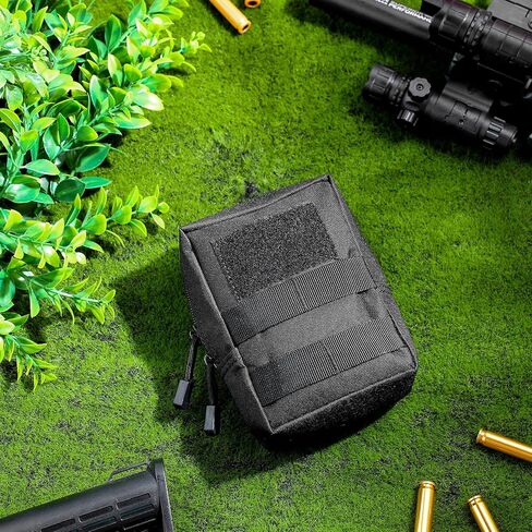 Cunno 8 Pcs Molle Pouches Tactical Molle Pouch Vest Pouch Cell Phone Belt Pouch Waterproof Waist Bag Pack Utility EDC Pouch Bag Compact Accessories Gadget Pocket Organizer in Saudi Arabia
