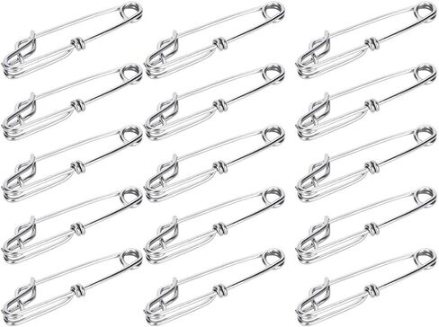 Yosoo Health Gear Longline Fishing Snap Clips، 12PCS الفولاذ المقاوم للصدأ مقاطع الصيد مقاطع التونة مقاطع موصل الصيد مقاطع طويلة الخط مقاطع فرع شماعات ملحقات الصيد سهلة التشغيل والإيقاف in Saudi Arabia