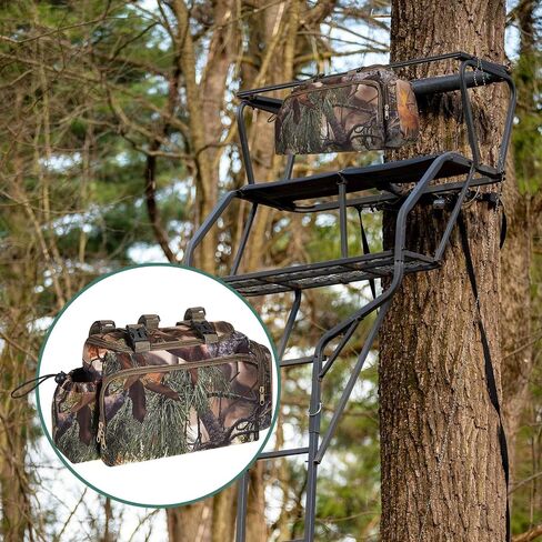 Suhine 2 جهاز كمبيوتر شخصى Treestand أكياس التخزين الأمامية كامو شجرة حامل الملحقات سلم للماء حزم عسكرية التمويه Treestand حقيبة للصيد في الهواء الطلق تسلق شجرة المشي لمسافات طويلة الصيد سرج التكتيكي in Saudi Arabia