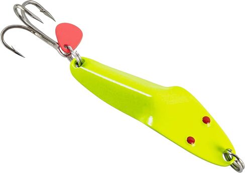 AL's Goldfish Lure Company, FN100 49er Freshwater Fishing Spoon Lure with Treble Hook for Trout, Salmon, Bass, Walleye, and Northern Pike. 5/16 oz. 2-1/4", #6 Hook in Kuwait