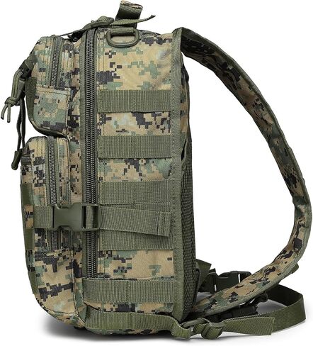 حقيبة ظهر تكتيكية بحمالة من ATBP حقيبة كتف عسكرية للرجال حقيبة كروس EDC Molle 15L in Kuwait