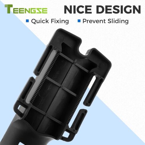 TEENGSE Waist Belt Fishing Rod Holder, Black Belt Rod Holder, Nylon Portable Pole Inserter, Lightweight and Durable in Kuwait
