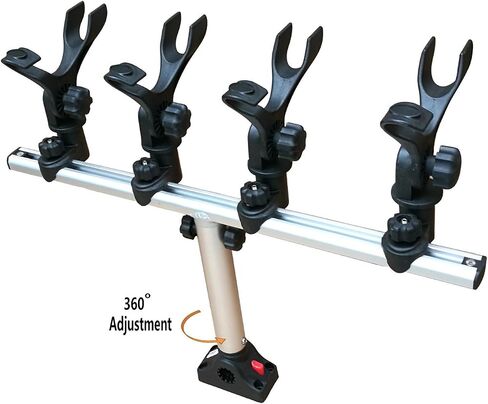 Brocraft Crappie Rod Holder System with Deck/Side Mount/Spider Rigging in Saudi Arabia