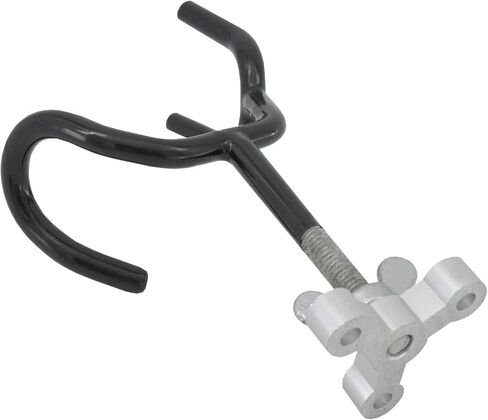 JT-HLM 2PCS قارب قصبة صيد خشبية أصحاب الصلب بالتأكيد قبضة 20 درجة زاوية قضيب حامل مع قاعدة التركيب in Saudi Arabia