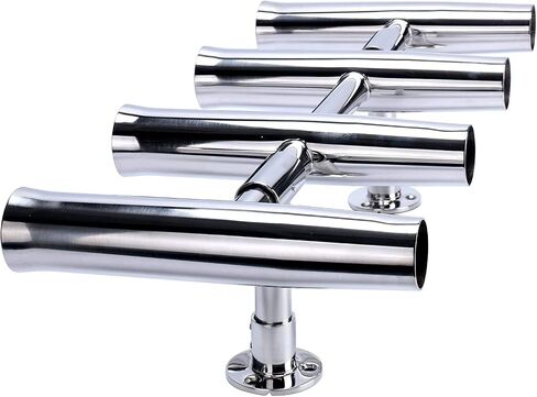 4 Tube Adjustable Stainless Rocket Launcher Rod Holders , Can Be Rotated 360 Deg in Saudi Arabia