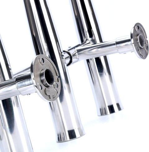 4 Tube Adjustable Stainless Rocket Launcher Rod Holders , Can Be Rotated 360 Deg in Saudi Arabia