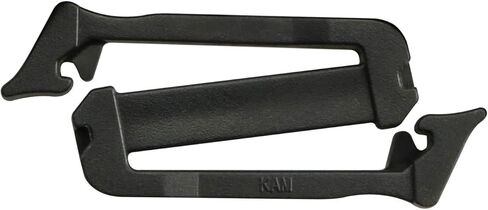 مشبك ربط ماجيك اند شيل منسوج 10 قطع 2.5 سم مولي منسوج مشبك مشبك مشبك على الظهر in Kuwait