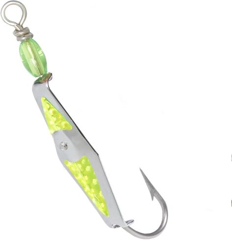 ملعقة فلاش كلاركسبون - فضية مع شريط فلاش شارتروز - 4 مقاسات in Kuwait