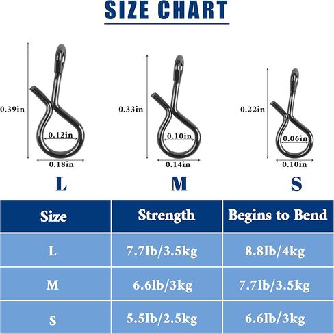 Quickly Change Fly Fishing Snaps,300PCS Stainless Steel Fly Fishing Snap Hooks Fly Hook Lure Snaps for Fly Fishing Jigs in Saudi Arabia