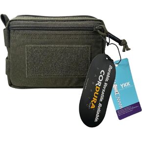 500D Cordura Plug-in Debris Waist Bag Tactical Vest Molle Expanding Equipment Bag Extra loadout Storage Pouch for Vest