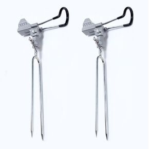 Dapsea 2 حزمة من حوامل صنارة الصيد المطورة، دعامات عمود صنارة الصيد الأرضية، 360 درجة قابلة للتعديل والفصل وسهلة الحمل معدات صيد قابلة للطي لصيد الأسماك في البحيرات والأنهار in Kuwait