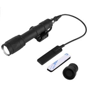 Phoking التكتيكية مضيا بندقية سلاح ضوء M600C ملوك مصباح يدوي LED الضوء الأبيض التكتيكية الخفيفة مع مفتاح ضغط
