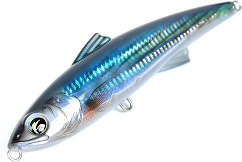 Ecooda Hornet صيد الأسماك في المياه المالحة 2.9oz 7in Topwater Popper الطعم الصلب العائم قلم رصاص إغراء للكنعد/التونة/الماكريل/مارلين/ماهي ماهي في الخارج التصيد على الشاطئ Crankbait العائمة in Kuwait
