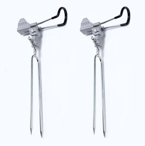 Dapsea 2 حزمة من حوامل صنارة الصيد المطورة، دعامات عمود صنارة الصيد الأرضية، 360 درجة قابلة للتعديل والفصل وسهلة الحمل معدات صيد قابلة للطي لصيد الأسماك في البحيرات والأنهار in Kuwait