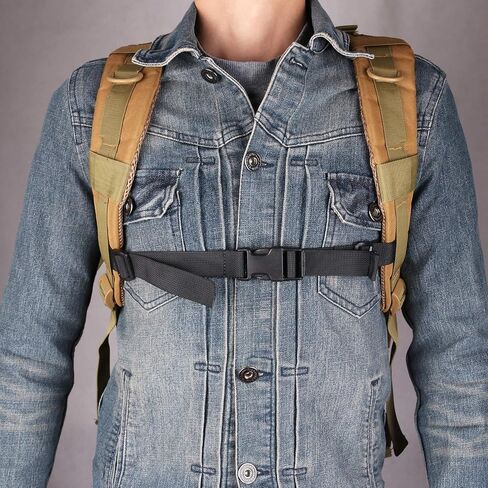 XTACER Backpack Chest Strap Adjustable Backpack Sternum Strap Chest Belt with Buckle (Pack of 2) in Kuwait