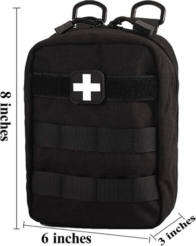 الحقيبة الطبية - 1000D التكتيكية MOLLE EMT الحقائب الإسعافات الأولية IFAK حقيبة المرافق مع التصحيح الإسعافات الأولية والقص in Kuwait