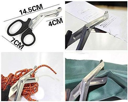 الحقيبة الطبية - 1000D التكتيكية MOLLE EMT الحقائب الإسعافات الأولية IFAK حقيبة المرافق مع التصحيح الإسعافات الأولية والقص in Kuwait