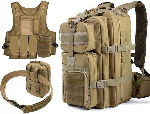GHFY First Aid Pouch EMT IFAK Medical Pouchs, Tactical MOLLE Utility Empty Pouch (Black) in Kuwait