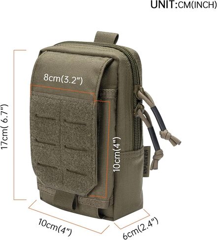 EXCELLENT ELITE SPANKER Tactical EDC Pouch Molle Utility Pouches Phone Holster Pouch Waist Bag Tool Pouch for Molle Accesssories in Kuwait