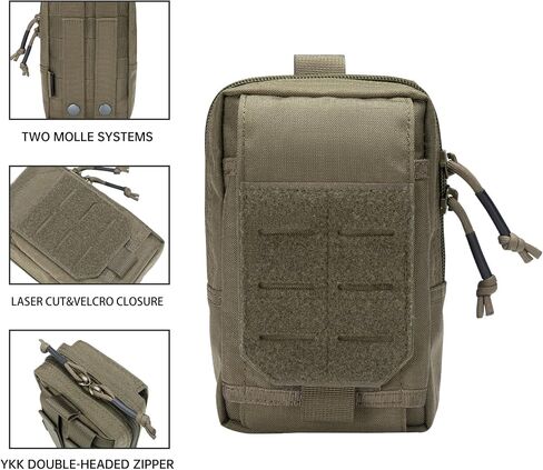EXCELLENT ELITE SPANKER Tactical EDC Pouch Molle Utility Pouches Phone Holster Pouch Waist Bag Tool Pouch for Molle Accesssories in Kuwait