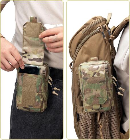 EXCELLENT ELITE SPANKER Tactical EDC Pouch Molle Utility Pouches Phone Holster Pouch Waist Bag Tool Pouch for Molle Accesssories in Kuwait