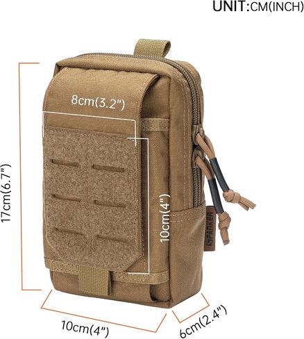 EXCELLENT ELITE SPANKER Tactical EDC Pouch Molle Utility Pouches Phone Holster Pouch Waist Bag Tool Pouch for Molle Accesssories in Saudi Arabia