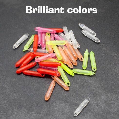 DEILAI 50 قطعة خشخيشات الصيد دودة تهزهز يطير الصيد إغراء إدراج أنبوب البلاستيك هزة الكرة المعدنية جذب يطير التعادل ربط in Kuwait