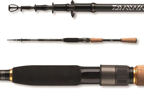 DAIWA 2021 Ballistic X Tele Spin, Telescopic Spinning Fishing Rod in Saudi Arabia