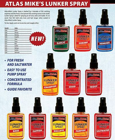 Mike's Fishing Bait Lunker Spray, 2 oz in Kuwait